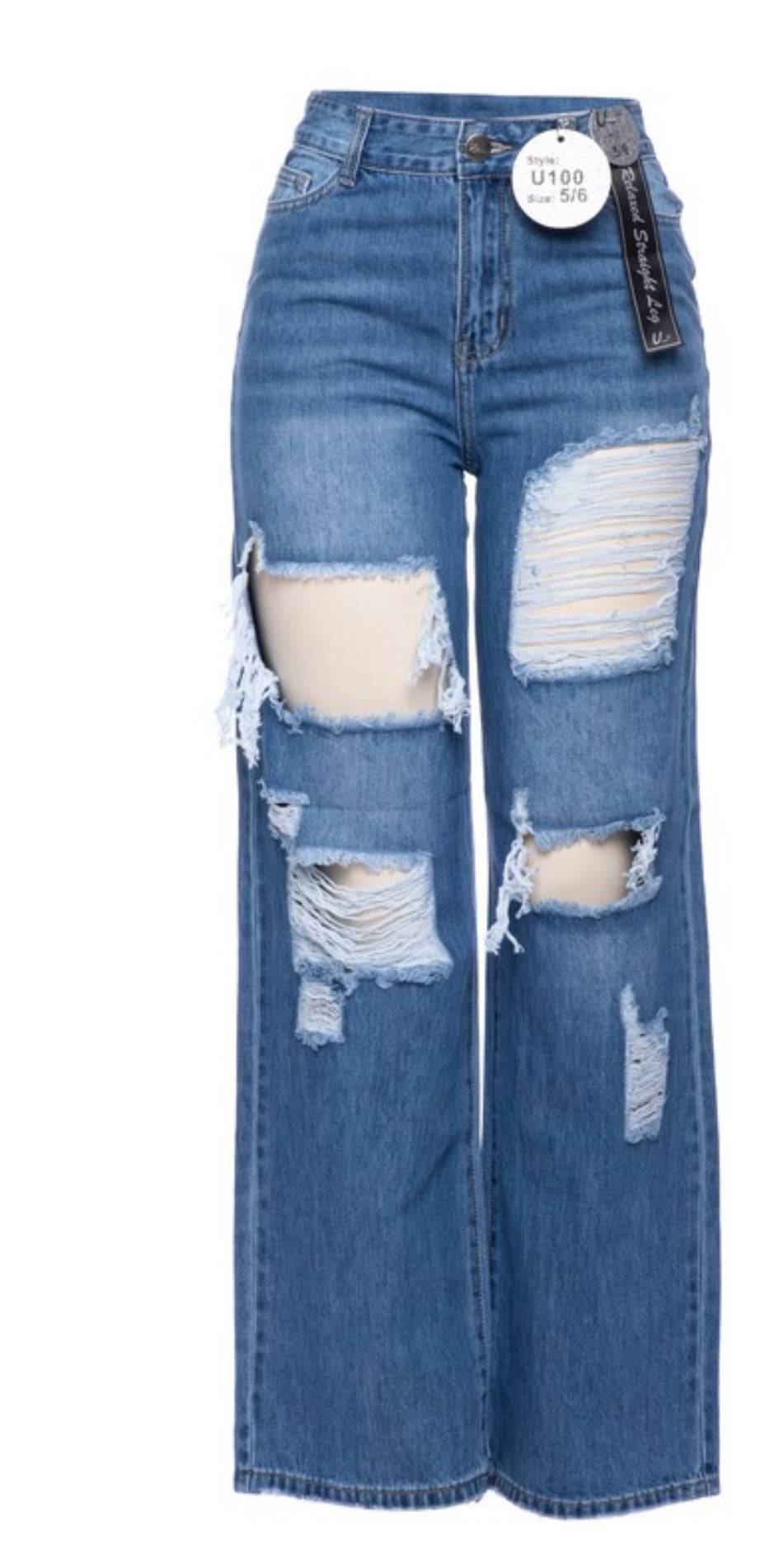 DISRESSED JEANS