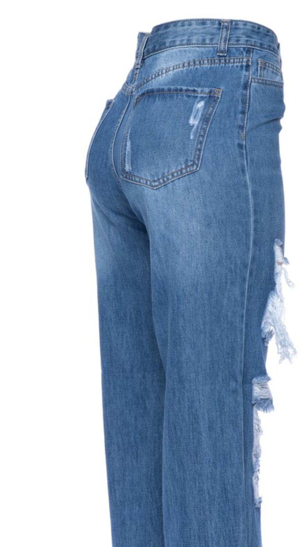 DISRESSED JEANS