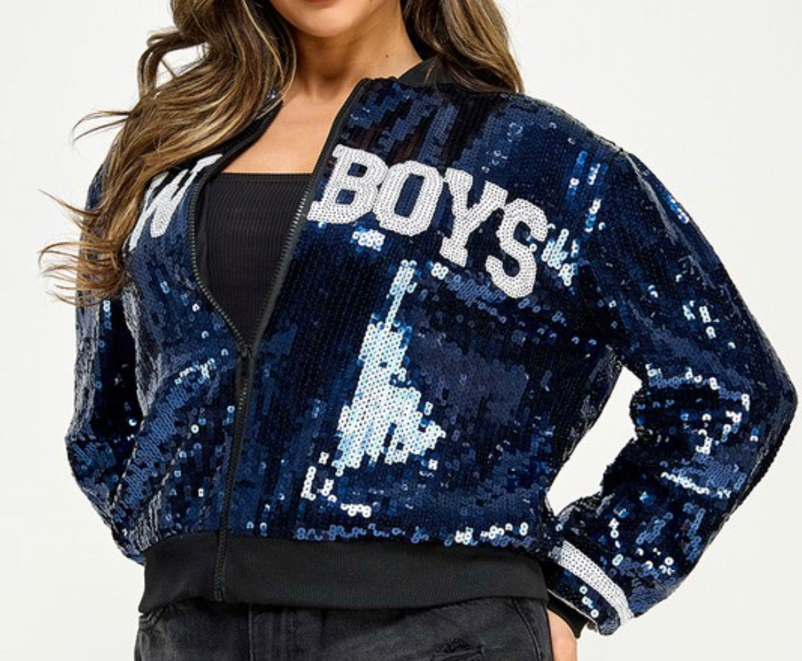 Dallas Cowboys Sequin Jacket